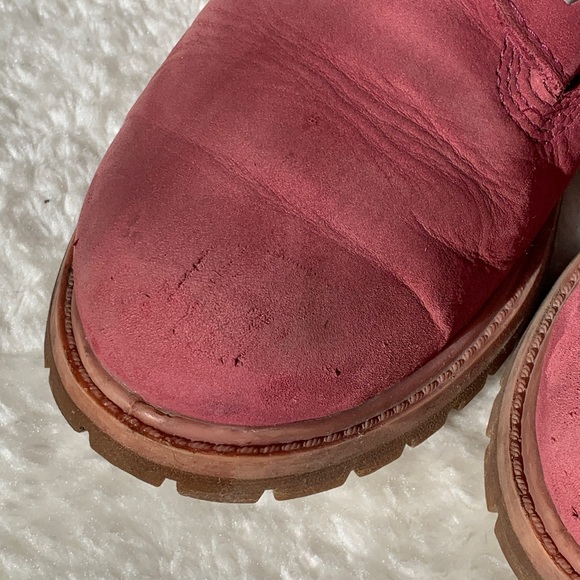 Timberland Boots Burgundy and Blue color - Picture 5 of 16